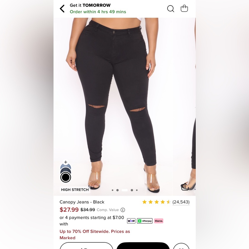 Fashion Nova Canopy Jeans